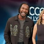 Scott’s paisley embellished shirt on Access Hollywood