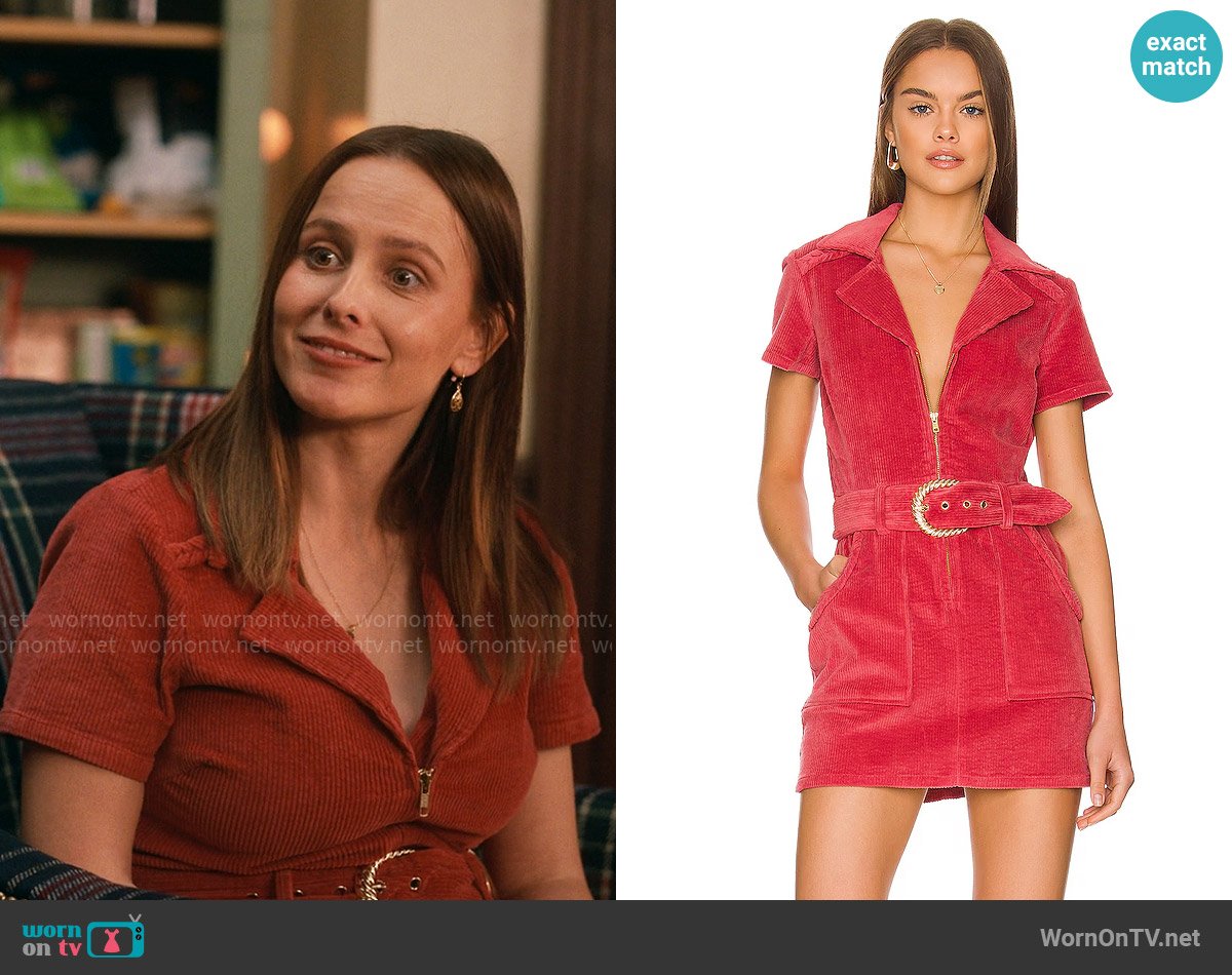 Show Me Your Mumu Outlaw Dress worn by Kimberly Finkle (Pauline Chalamet) on The Sex Lives of College Girls