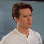 Tate’s white henley shirt on Days of our Lives