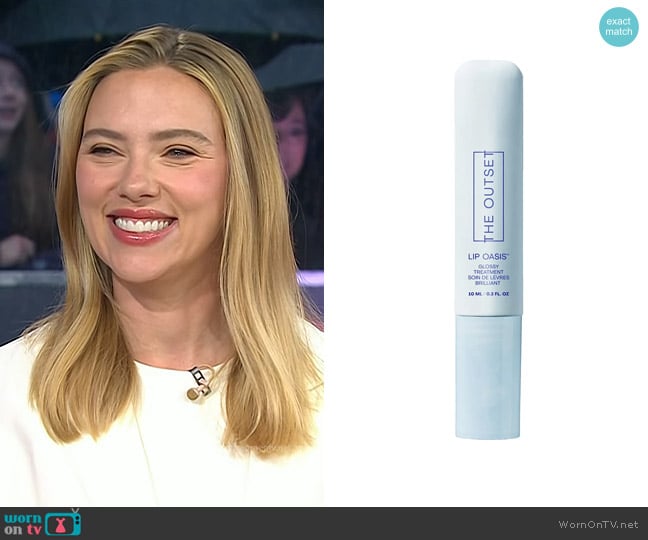 The Outset Lip Oasis Glossy Treatment worn by Scarlett Johansson on Today