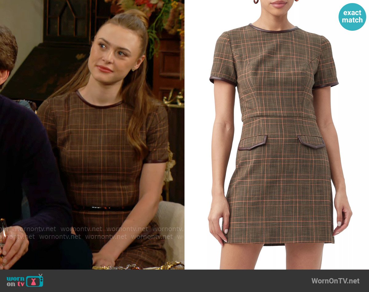 Trina Turk Adisa Dress worn by Claire Grace (Hayley Erin) on The Young and the Restless