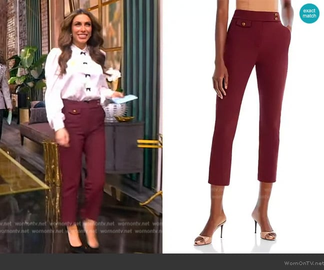 Veronica Beard Renzo Pants worn by Alyssa Farah Griffin on The View