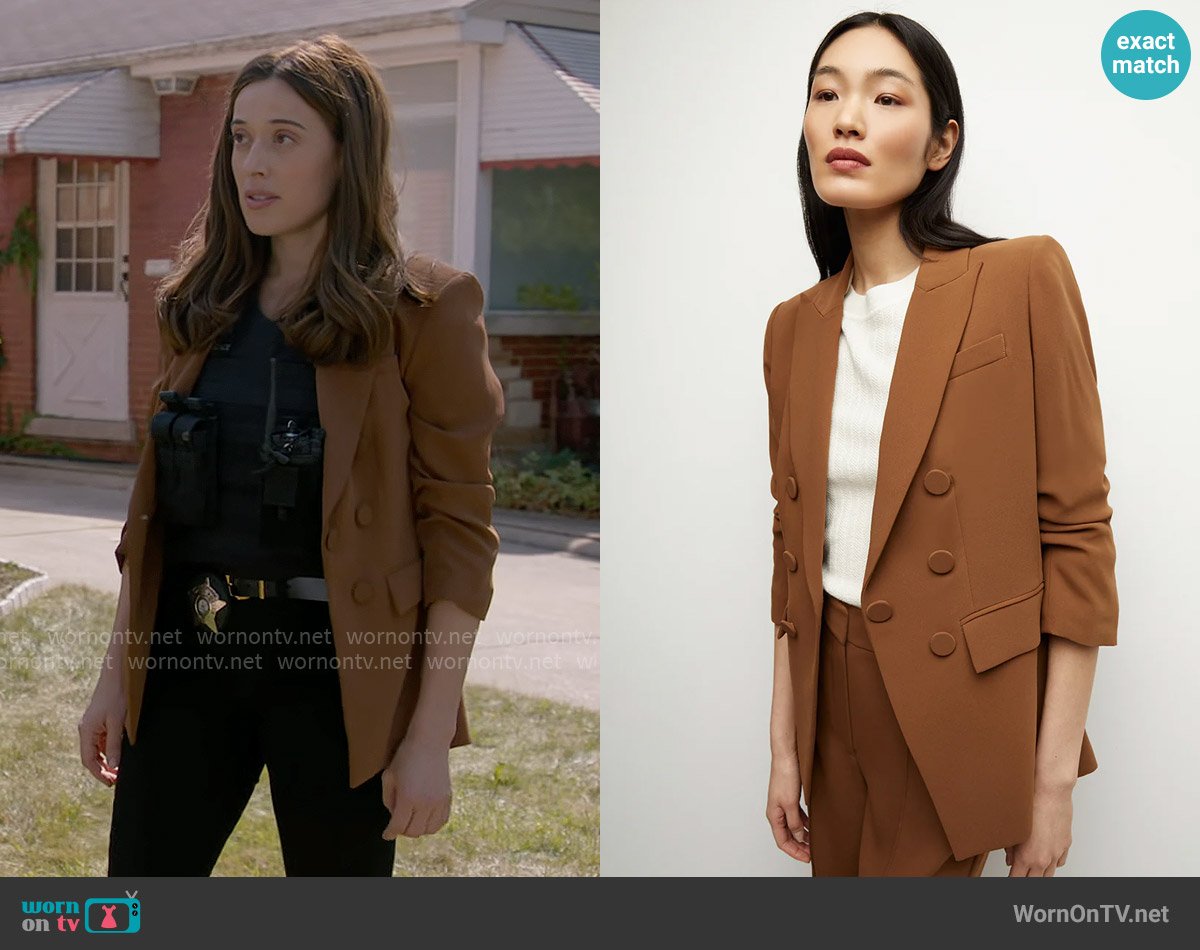 Kim’s brown blazer on Chicago PD