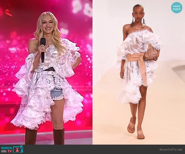 Zimmermann Spring 2025 Runway Collection worn by Gwen Stefani on Today