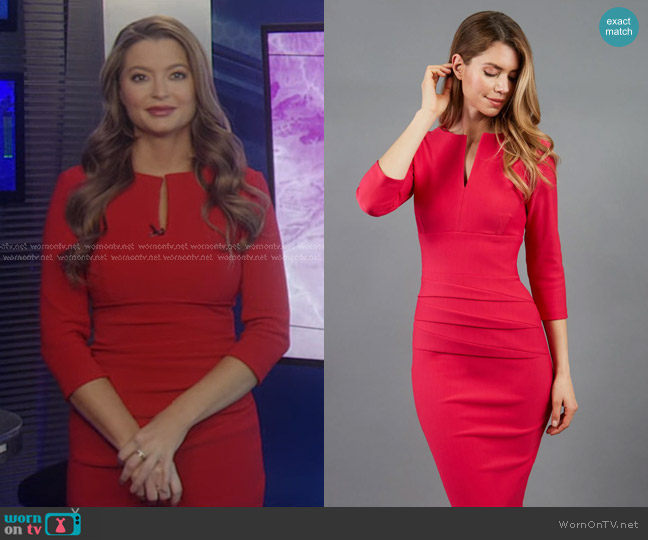 Nora Gardner Daphne Dress worn by Dani Beckstrom on Good Morning America