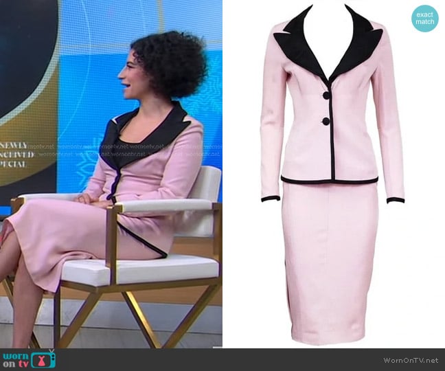 Dolce & Gabbana Vintage Suit worn by Ilana Glazer on Good Morning America