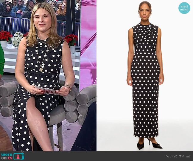 Et Ochs Celeste Gown worn by Jenna Bush Hager on Today