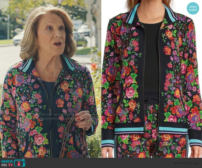 Johnny Was Tracksuit Jacket worn by Phyllis Adelman (Linda Lavin) on No Good Deed