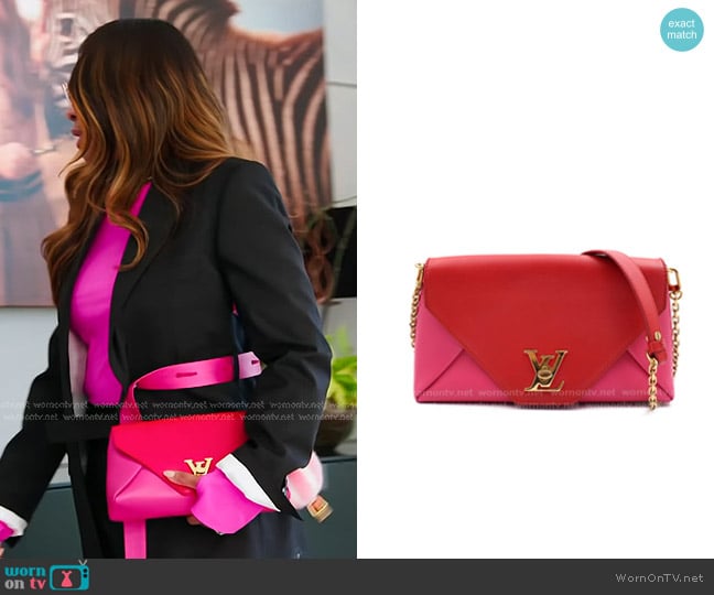 Louis Vuitton Love Note Shoulder Bag worn by Mary Cosby on The Real Housewives of Salt Lake City