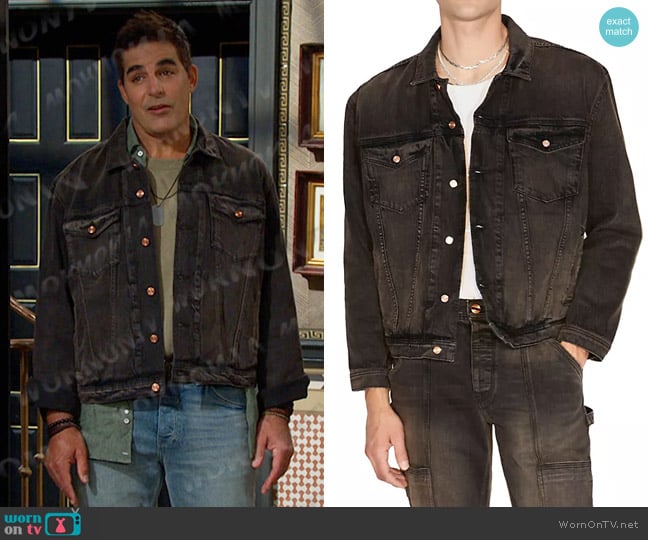 Vayder Francisco Denim Jacket worn by Arnold (Galen Gering) on Days of our Lives