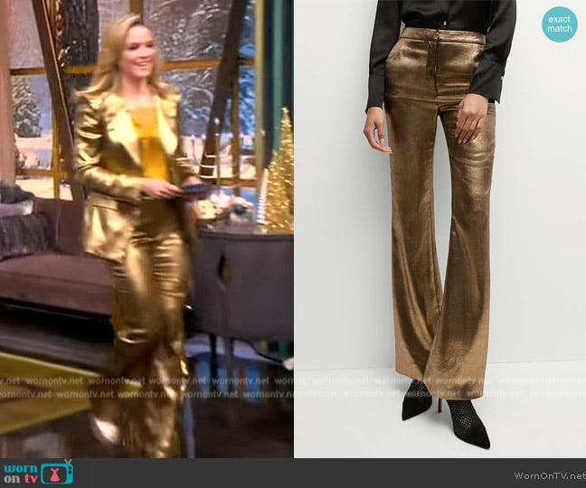 Veronica Beard Gracie Pant worn by Sara Haines on The View