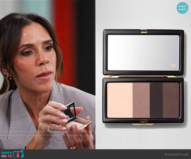 Victoria Beckham Smoky Eye Brick in Tuxedo worn by Victoria Beckham on Today