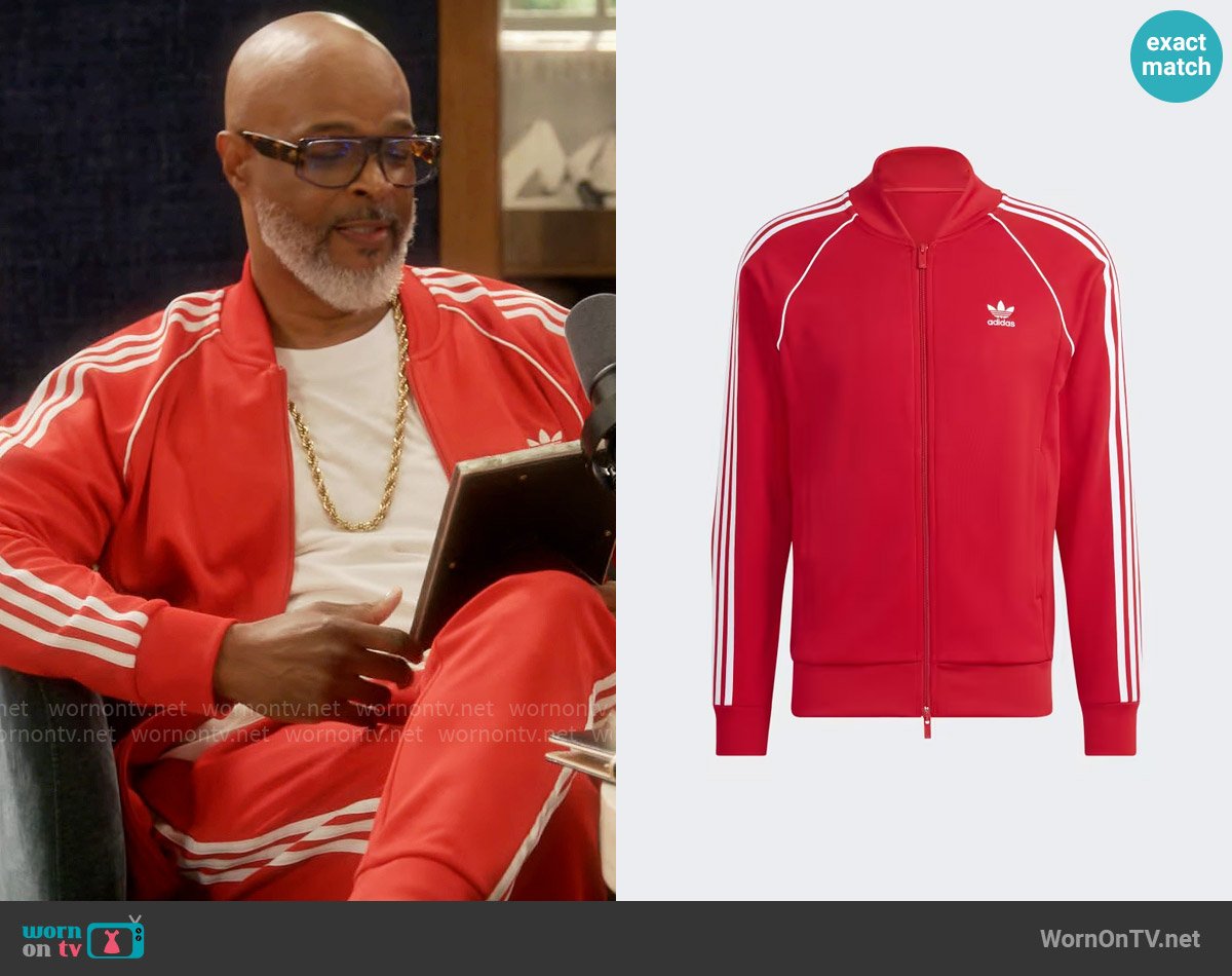 Poppa’s red track jacket on Poppas House