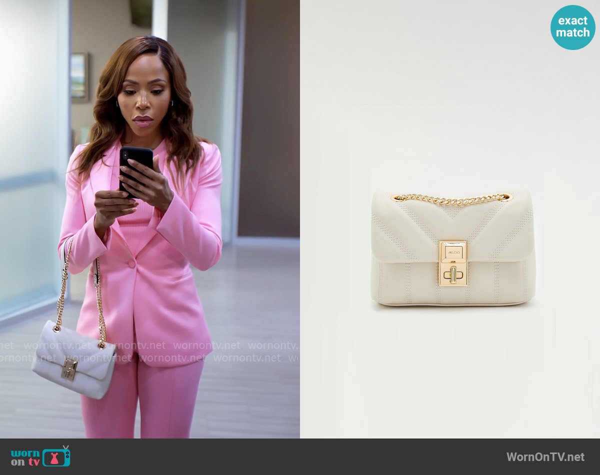 Aldo Rhilii Bag worn by Andrea Barnes (Kj Smith) on Tyler Perrys Sistas