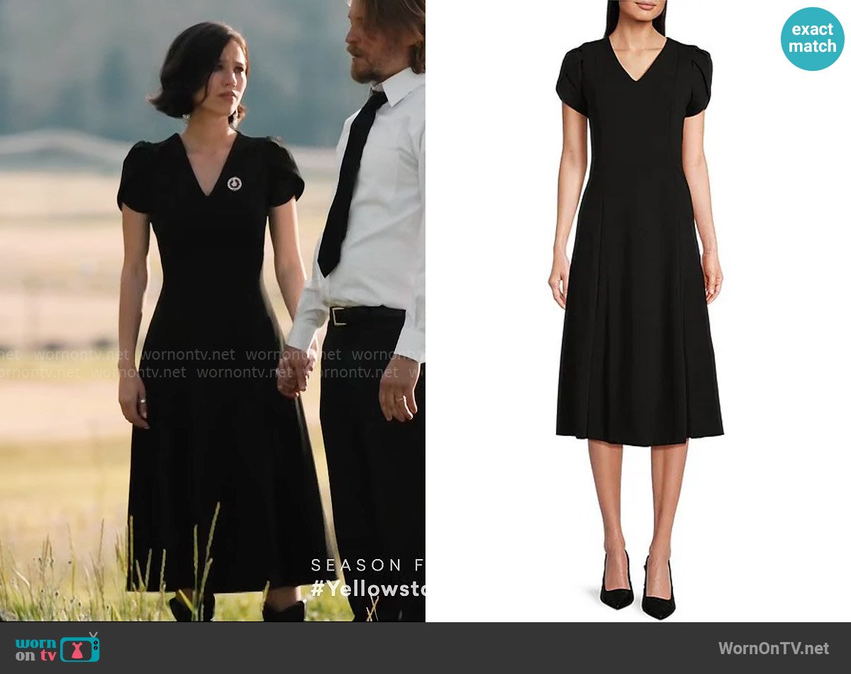 Monica’s funeral dress on Yellowstone