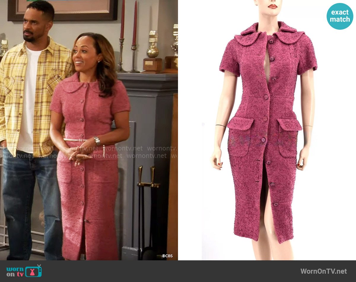 Chanel Vintage 2013 Haute Couture Collection Dress worn by Ivy Reed (Essence Atkins) on Poppas House