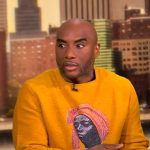 Charlamagne tha God’s yellow graphic sweater on The View