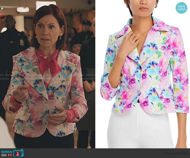 Chiara Boni La Petite Robe Kimimela Jacket worn by Elsbeth Tascioni (Carrie Preston) on Elsbeth