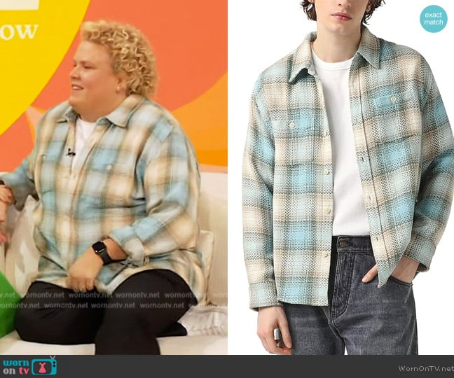 Fortune Feimster’s plaid shirt on The Drew Barrymore Show