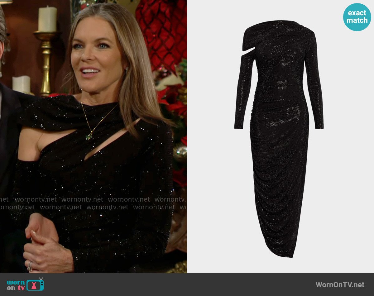 Cult Gaia Kumasi Dress worn by Diane Jenkins (Susan Walters) on The Young and the Restless