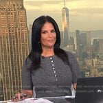 Darlene’s grey ribbed sweater dress on Today