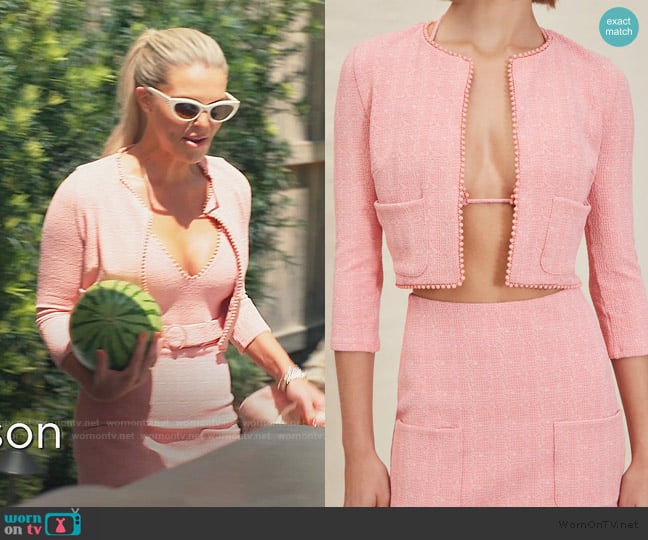 Devon Windsor Mimi Jacket and Mary Skirt worn by Madison LeCroy on Southern Charm