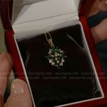 Diane’s emerald necklace from Jack on The Young and the Restless