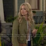 Gemma’s green jacket on The Neighborhood