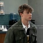 Danny’s green bomber jacket on General Hospital