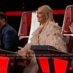 Gwen’s brown boots on The Voice