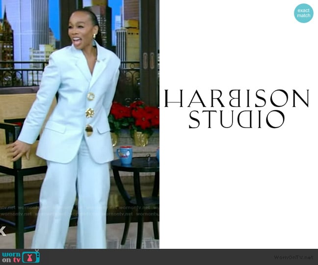 Harbison Virgo Suit worn by Anika Noni Rose on Live with Kelly and Mark