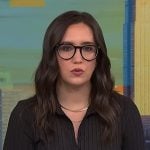 Savannah’s black ribbed shirt on NBC News
