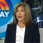 Hoda’s white Merry sweater on Today