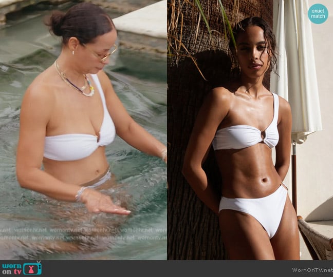 Jade Swim Avery Top worn by Sai De Silva on The Real Housewives of New York City