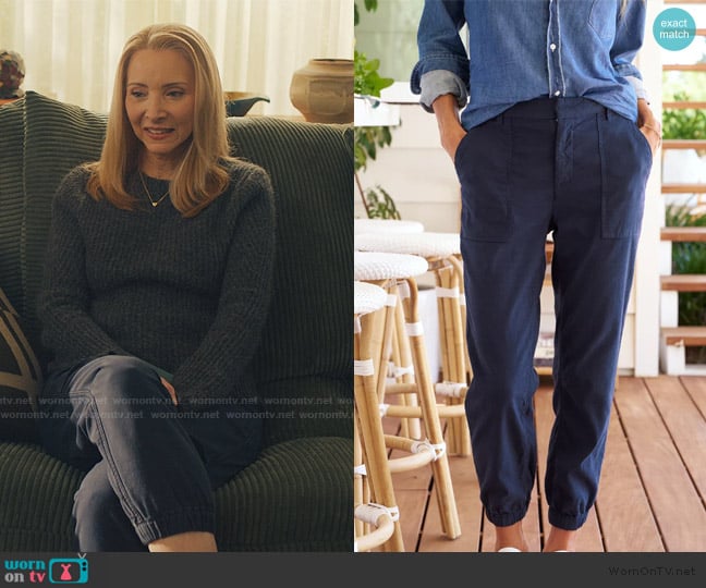 Frank & Eileen Jameson Utility Jogger worn by Lydia Morgan (Lisa Kudrow) on No Good Deed