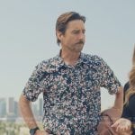 JD’s floral print shirt on No Good Deed