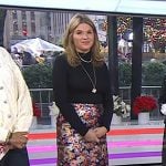 Jenna’s sequin floral skirt on Today