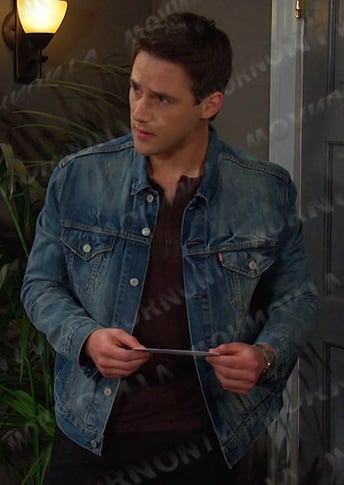 JJ’s denim jacket on Days of our Lives