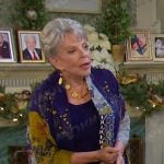 Julie’s patchwork kimono jacket on Days of our Lives