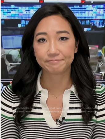 Kathy Park’s striped polo on Today