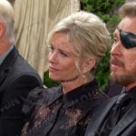 Kayla’s black lace blouse on Days of our Lives