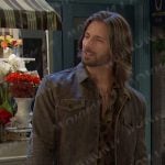 Kerry’s brown leather jacket on Days of our Lives