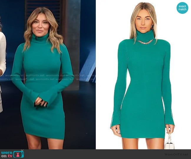 Lovers and Friends Unstoppable Dress worn by Kit Hoover on Access Hollywood