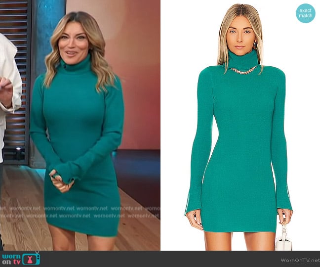 Lovers and Friends Unstoppable Dress worn by Kit Hoover on Access Hollywood