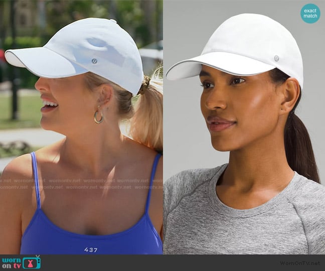 Lululemon Fast and Free Running Hat worn by Salley Carson on Southern Charm