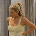 Madison’s yellow crochet knit dress on Southern Charm