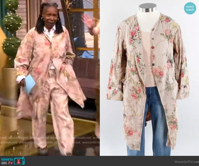 Magnolia Pearl Bird Leni Jacket worn by Whoopi Goldberg on The View