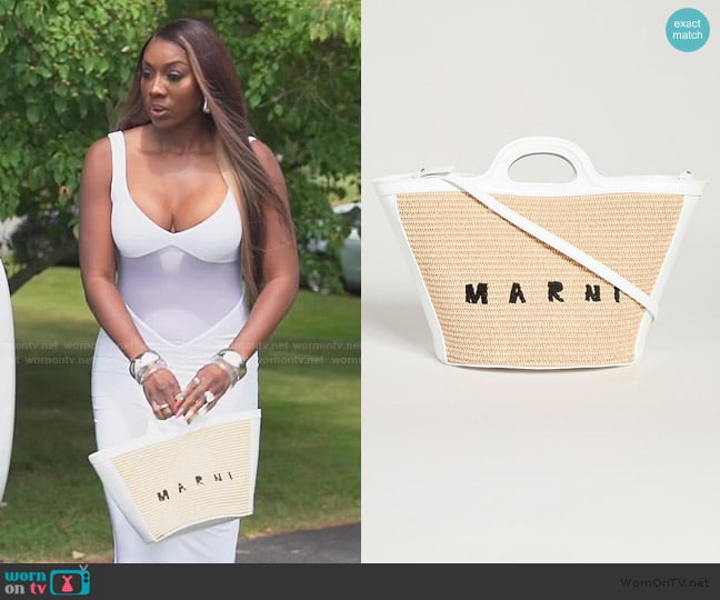 Marni Tropicalia Small Bag worn by Wendy Osefo on The Real Housewives of Potomac