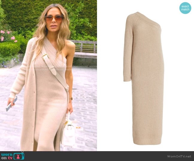 Max Mara Capsula Wool and Cashmere Midi Dress worn by Dorit Kemsley on The Real Housewives of Beverly Hills