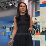 Morgan’s belted denim dress on NBC News Daily